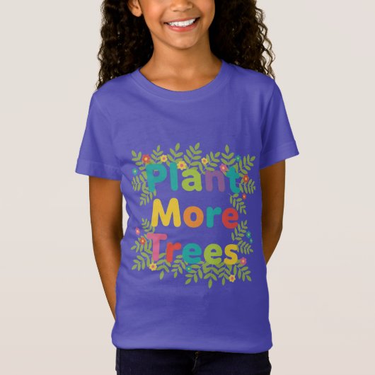 Plant Meer Bomen T-shirt (Voorkant)