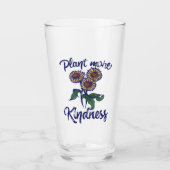 Plant meer KINDNESS-leseraar Glas (Voorkant)