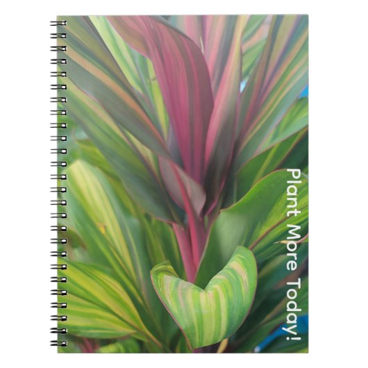 Plant Meer Notitieboek (Voorkant)