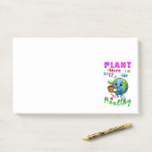 Plant Meer Om Me Gezond Te Houden Post-it® Notes (Op bureau)