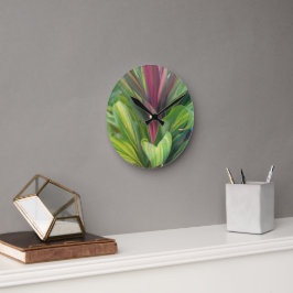 PLANT MEER RONDE KLOK