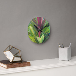PLANT MEER RONDE KLOK
