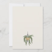 Plant met een eventuele leeftijdscyclus met een ev kaart (Achterkant)