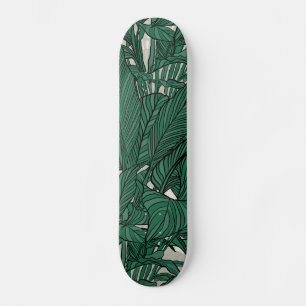 Plant met flesvormig  persoonlijk skateboard