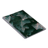PLANT MET GROENE BLADEREN NOTITIEBOEK (Rechterzijde)