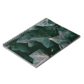 PLANT MET GROENE BLADEREN NOTITIEBOEK (Linkerzijde)