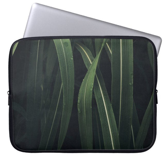 PLANT MET GROENTE LEVERING LAPTOP SLEEVE (Voorkant)