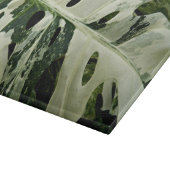 Plant met variëteiten monstera botanisch medium snijplank (Hoek)