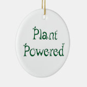 Plant met voeding keramisch ornament (Rechts)