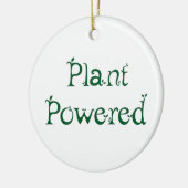Plant met voeding keramisch ornament (Links)