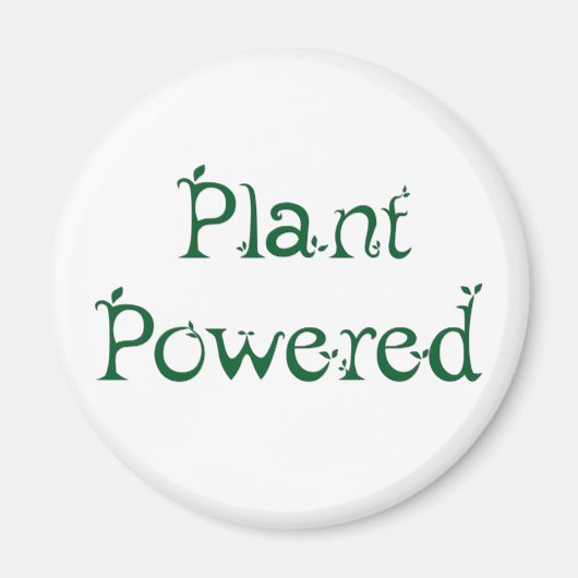 Plant met voeding magneet (Voorkant)