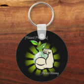 Plant met voeding sleutelhanger (Voorkant)