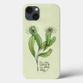 Plant minnaar pun grappige introverte tuinman Case-Mate iPhone case