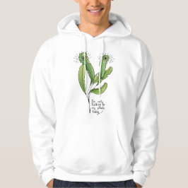 Plant minnaar pun grappige introverte tuinman hoodie