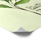 Plant minnaar pun grappige introverte tuinman poster (Hoek)