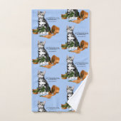 Plant Mischief Cat Bad Handdoek (Handdoek)