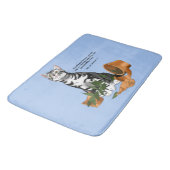 Plant Mischief Cat Badmat (Gekanteld)