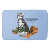 Plant Mischief Cat Badmat (Voorkant)