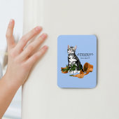 Plant Mischief Cat Magneet