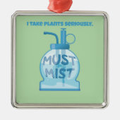 Plant mister misting pot plants metalen ornament (Voorkant)