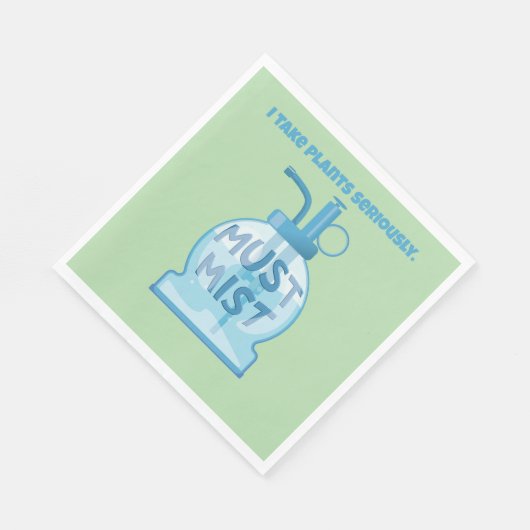 Plant mister misting pot plants servet (Hoek)