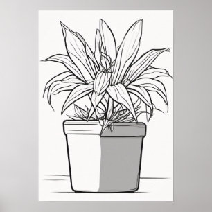 Plant Moeder Indoor Tuinieren Succulenten Groene D Poster