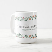 Plant Moeder Mok Funny Botanische Koffiemok (15oz) (Voorkant links)