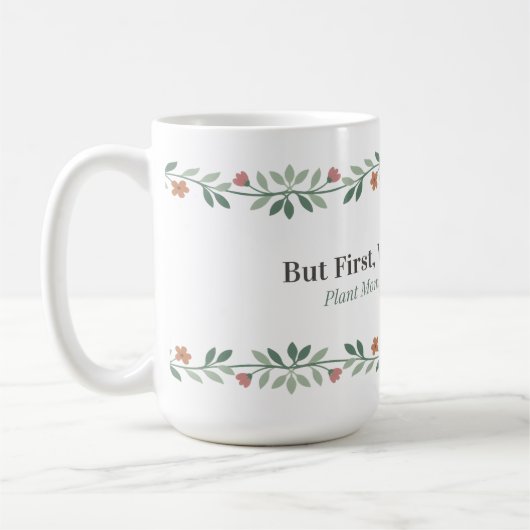 Plant Moeder Mok Funny Botanische Koffiemok (15oz) (Links)