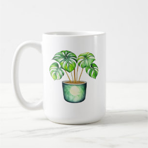 Plant Moeder   plant van Monstera Koffiemok