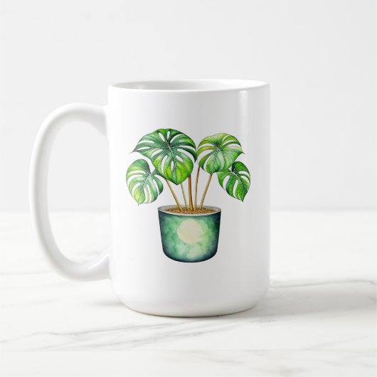 Plant Moeder | plant van Monstera Koffiemok (Links)