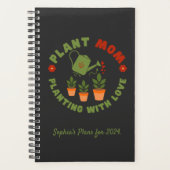 Plant Moeder Planten Met Liefde Gepersonaliseerd Planner (Voorkant)