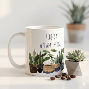 Plant Moeder Pot Plant Kamerplanten & Cactus naam Koffiemok