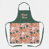 Plant Moeder Schattige Tuinieren Gift Schort (Voorkant)
