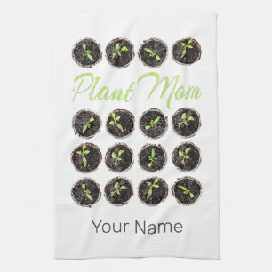 Plant Moeder Tuin Bloem Hobby Tuinman of Bloemist Theedoek