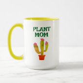 Plant Mom Koffie mok cadeau met leuke cactus in po (Links)