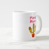 Plant Mom Koffie mok cadeau met leuke cactus plant (Voorkant rechts)