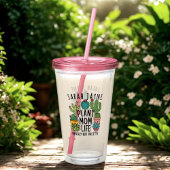 Plant Mom Life Prickly maar  Cactus Acryl Drinkbeker