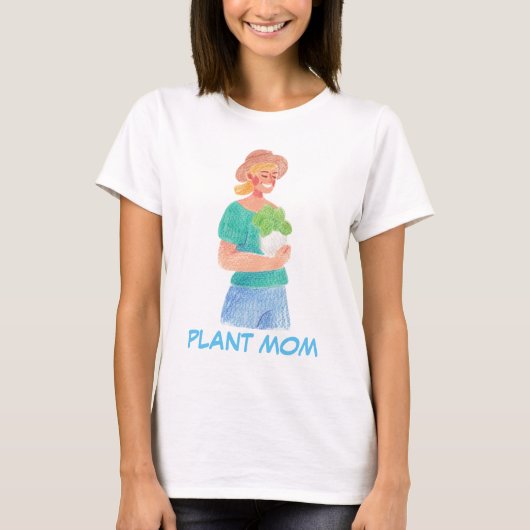 PLANT MOM T-shirt (Voorkant)