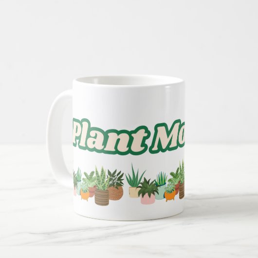 Plant Mommy Classic Mug Koffiemok (Voorkant links)
