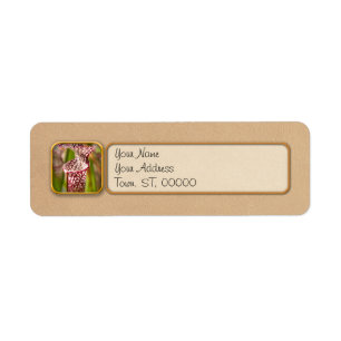 Plant - Mooi als een bekerplant Etiket