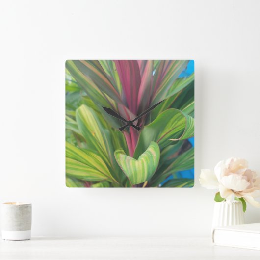 PLANT MORE VIERKANTE KLOK (Huis)