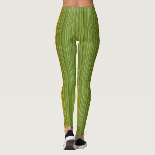 PLANT MOSTERDPATROON LEGGINGS (Achterkant)