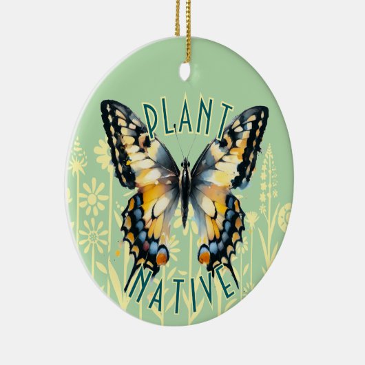 Plant Native Ceramic Ornament (Rechts)