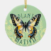 Plant Native Ceramic Ornament (Voorkant)