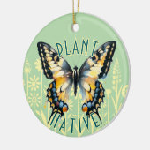 Plant Native Ceramic Ornament (Links)