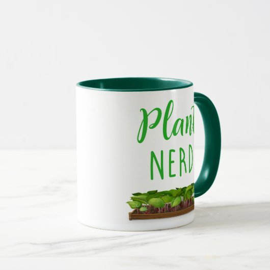 Plant Nerd Funny Gardening Botanist Mok (Voorkant rechts)