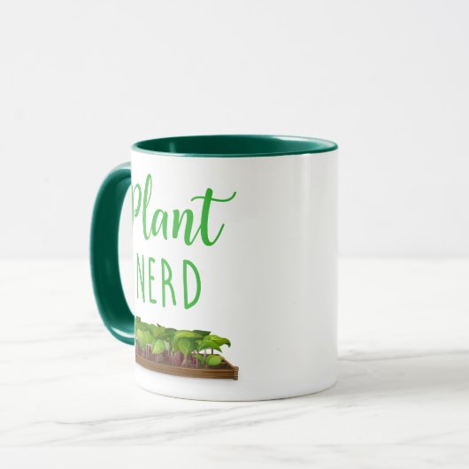 Plant Nerd Funny Gardening Botanist Mok (Voorkant links)