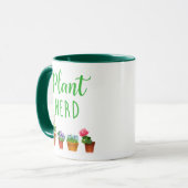 Plant Nerd Funny Gardening en Houseplant Mok (Voorkant links)