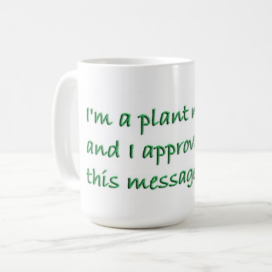Plant Nerd Mug Koffiemok (Voorkant links)