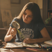 Plant Nerd (wit) T-shirt